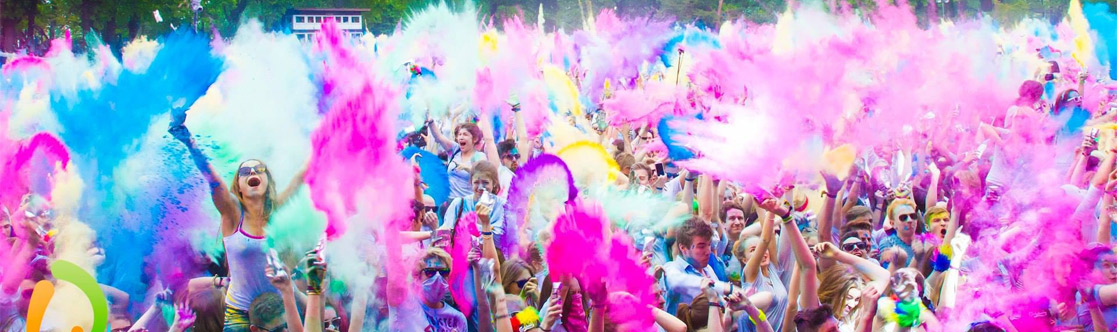 Holi One Colour Festival close to Big Bay Self Catering Accommodation Apartments
