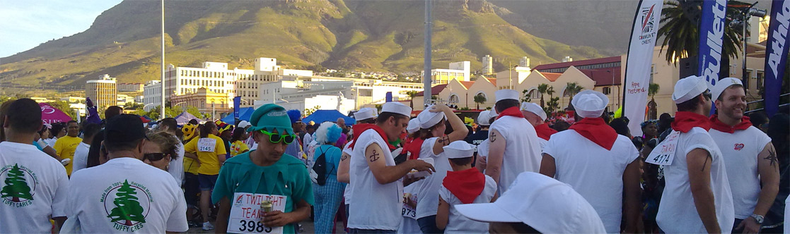 Community Chest Twilight Team Run close to Big Bay with Self Catering Holiday Apartments