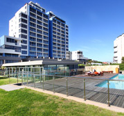 Infinity Apartment Block in Big Bay Holiday Rentals